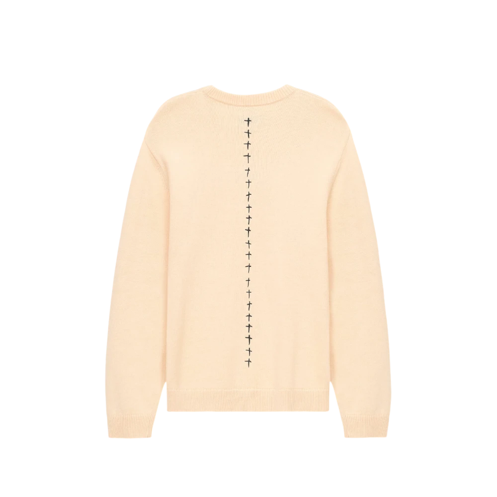 Ethan Sweater 'Raw Sand Cross'