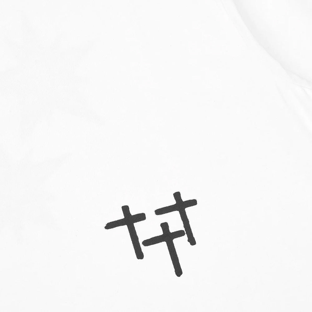 Colin Oversized SS Tee 'White Smoky Stars'