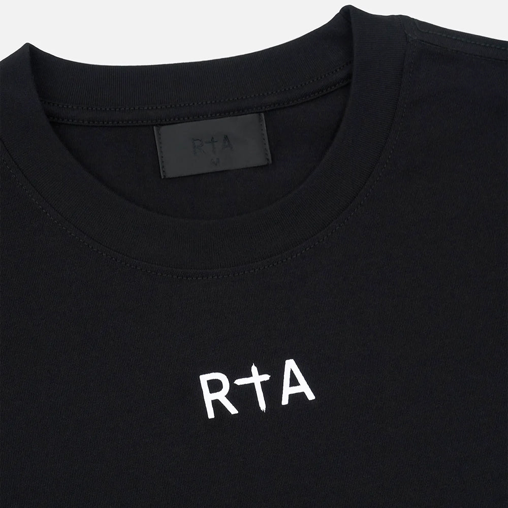 Elian Double Layered Tee 'Black RTA Flag'