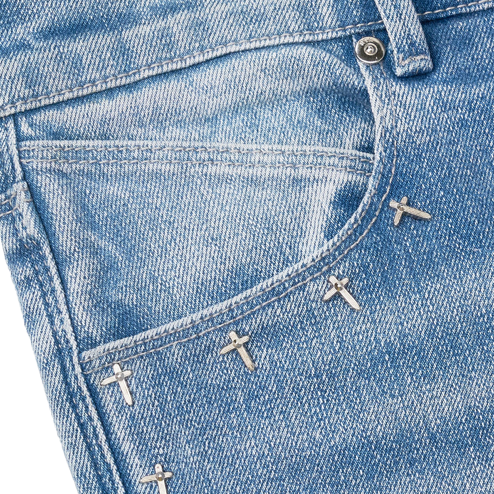 BRYANT Skinny Jean 'Ripped Medium Blue'