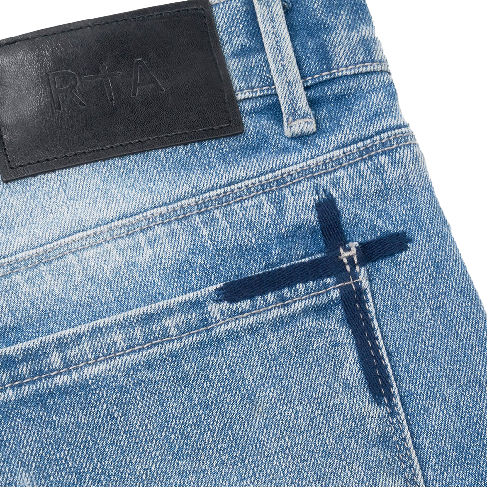 BRYANT Skinny Jean 'Ripped Medium Blue'