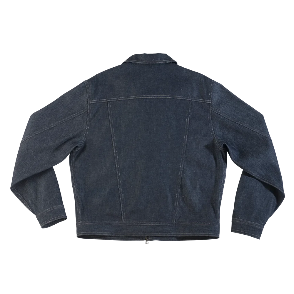Blouxon Denim Jacket Broken Twill 'Midnight Blue'