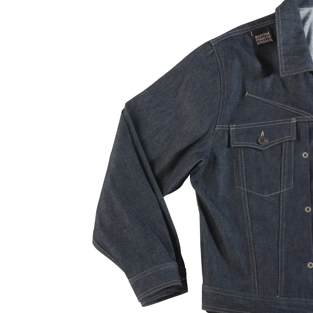 Blouxon Denim Jacket Broken Twill 'Midnight Blue'