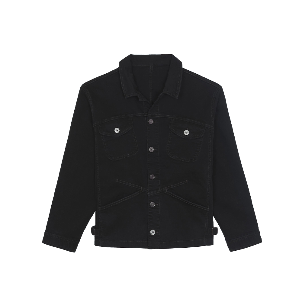 Maskix Denim Jacket 'Garment Dye Black'
