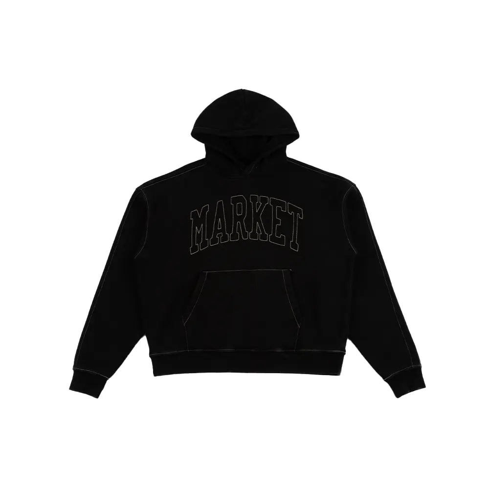Big Stitch Hoodie 'Black'