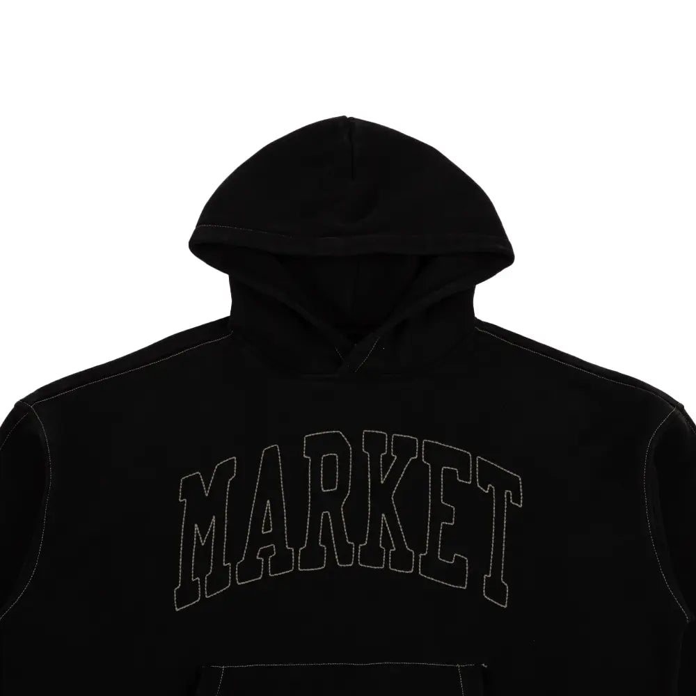 Big Stitch Hoodie 'Black'