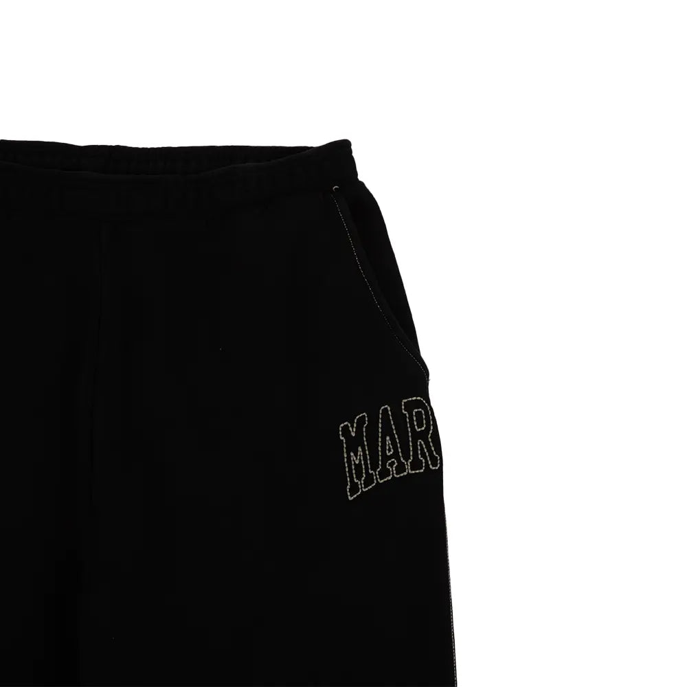Big Stitch Open Leg Sweatpants 'Black'
