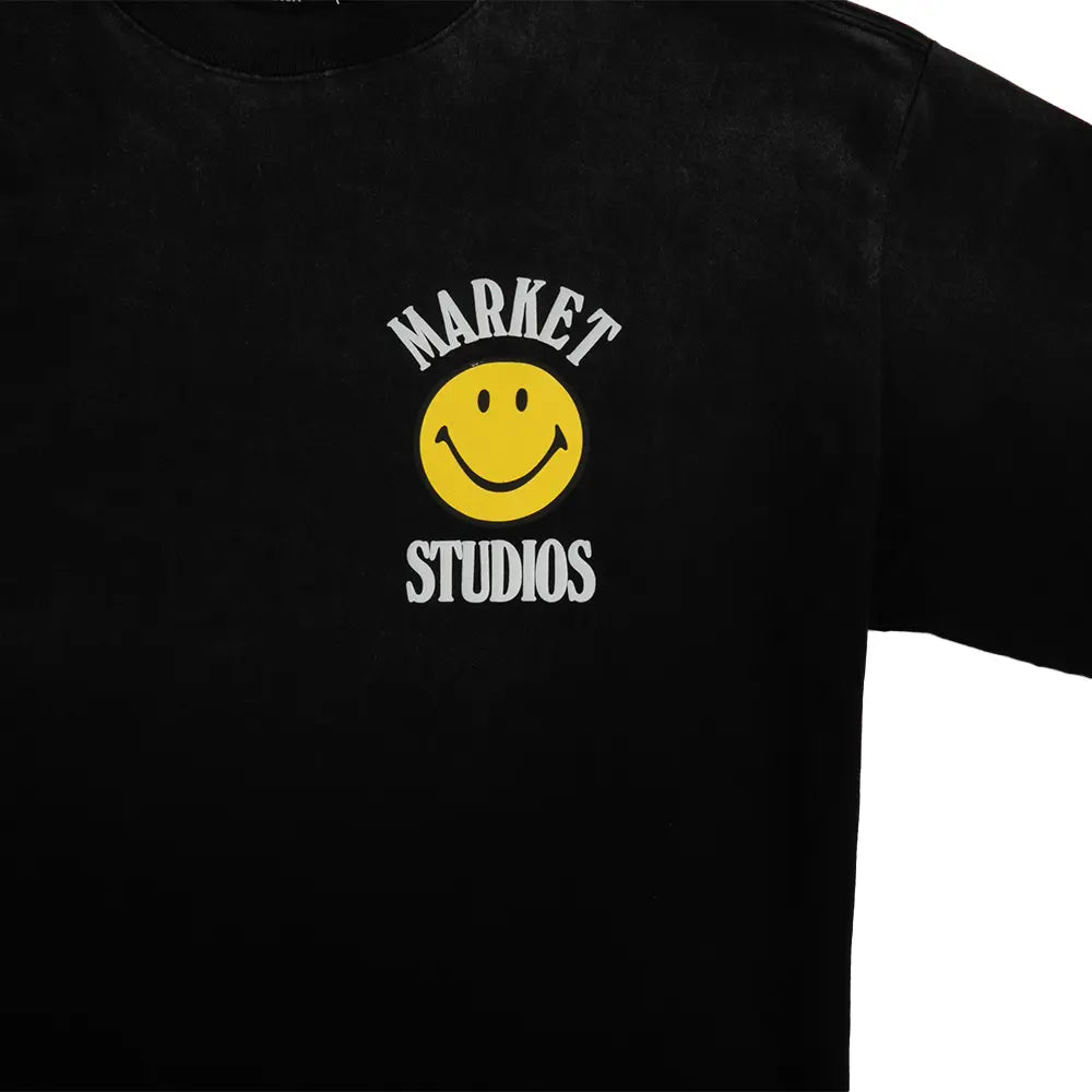 Smiley Lockup Tee 'Black'