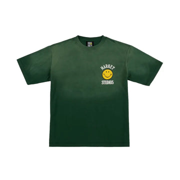 Smiley Lockup Tee 'Dark Green'