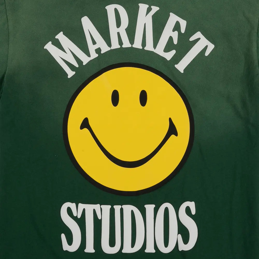 Smiley Lockup Tee 'Dark Green'