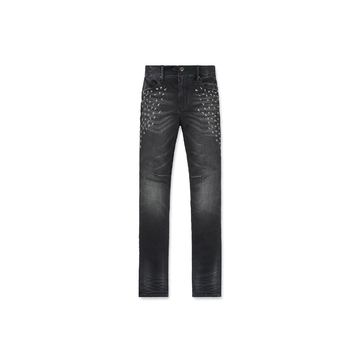 Olivier Skinny Jean 'Graphite Fade Cross'