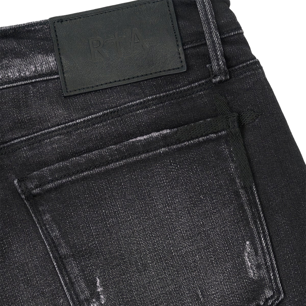 Olivier Skinny Jean 'Graphite Fade Cross'