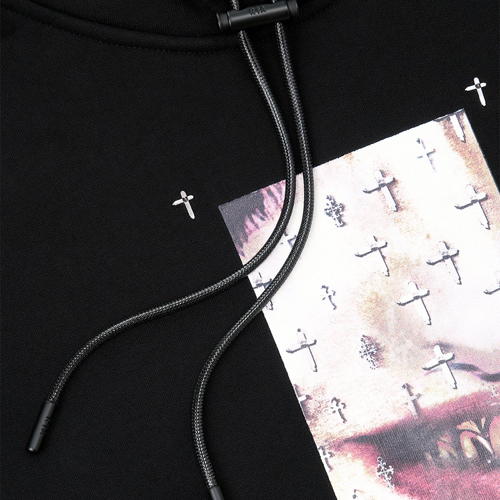 Dion Hoodie 'Black Cross Grillz'