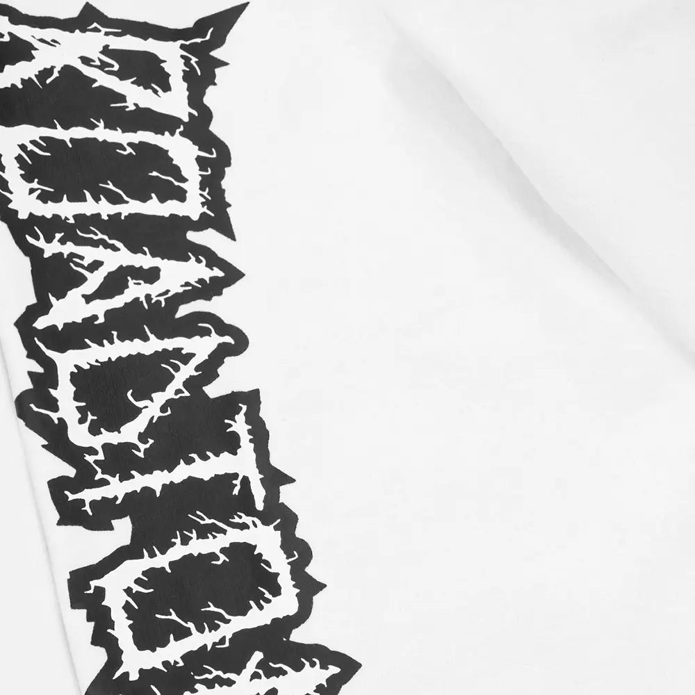 Floyd Zip Up Hoodie 'White Metal Road To Awe'