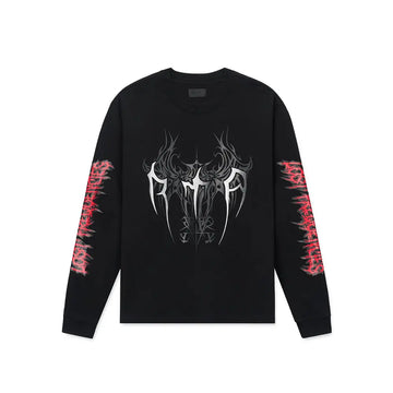 Lawrence Long Sleeve Tee 'Black Cyber Sigilism Rta'