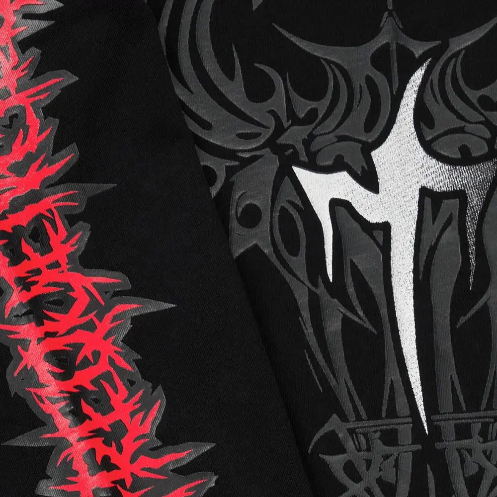 Lawrence Long Sleeve Tee 'Black Cyber Sigilism Rta'