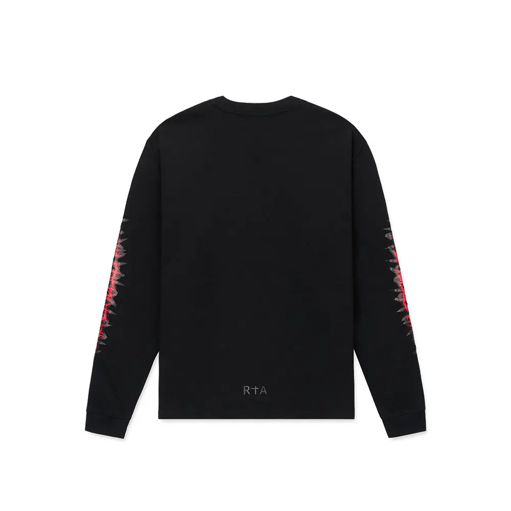 Lawrence Long Sleeve Tee 'Black Cyber Sigilism Rta'