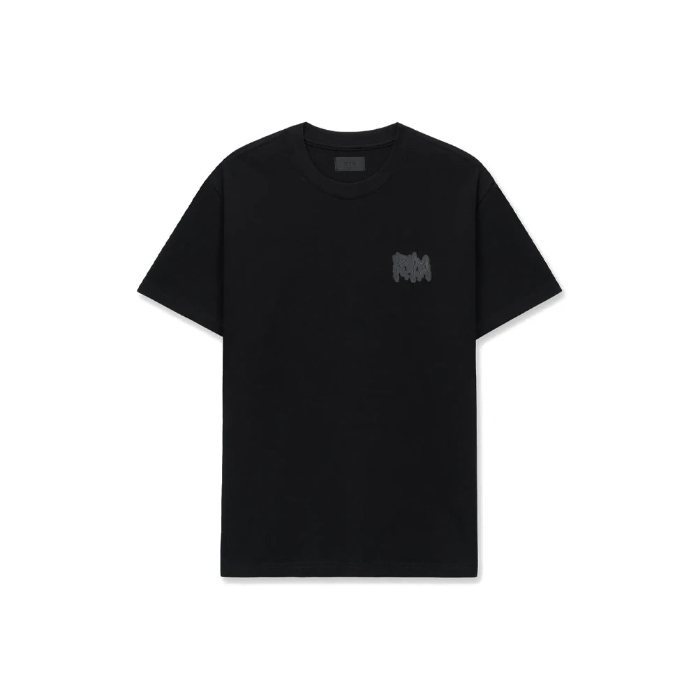 Colin Oversized Short Sleeve Tee 'Black Rta Sigilism'