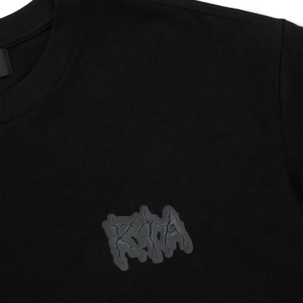 Colin Oversized Short Sleeve Tee 'Black Rta Sigilism'