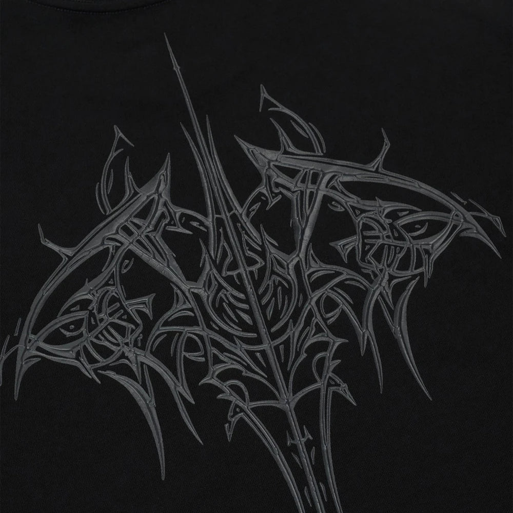 Colin Oversized Short Sleeve Tee 'Black Rta Sigilism'