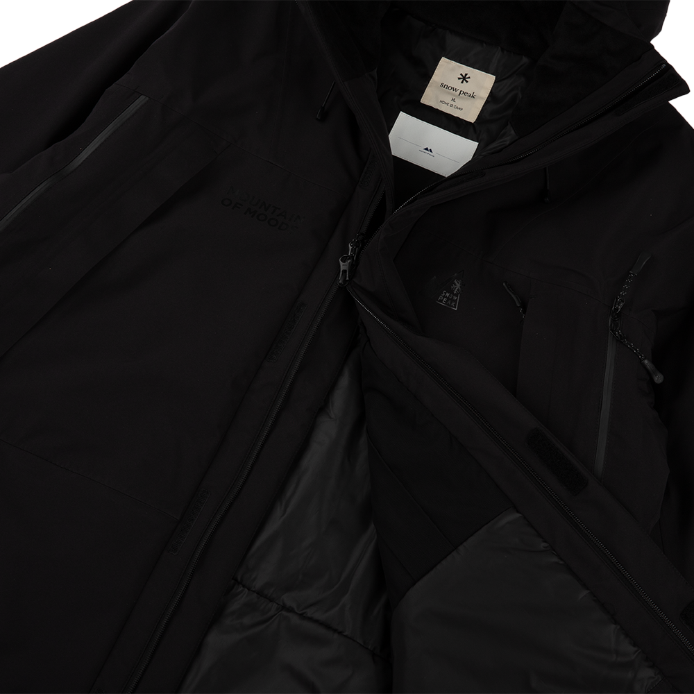 Mountain Of Moods Puffed Snow Jacket 'Black'