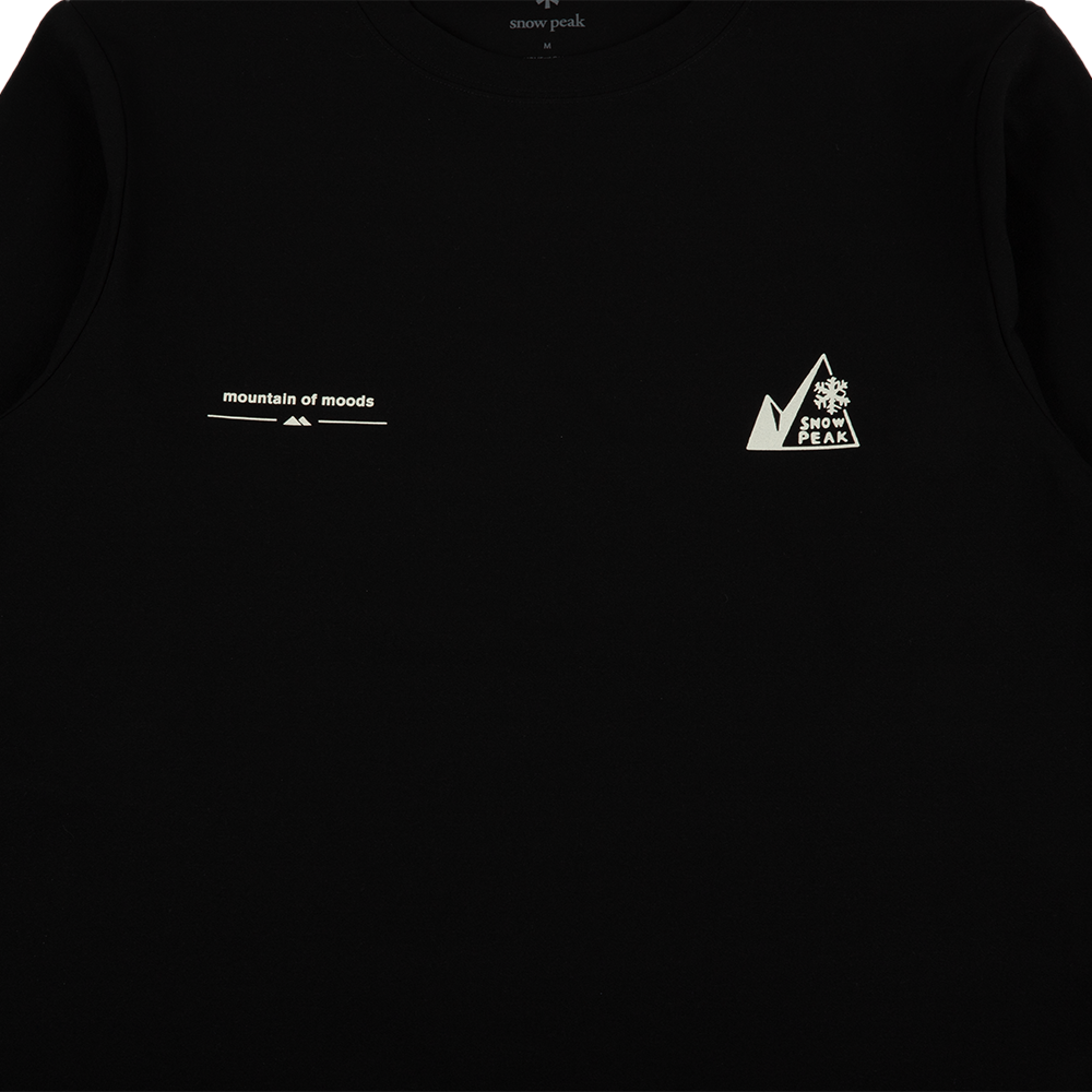 Mountain Of Moods Satoyama Long Sleeve T-Shirt 'Black'