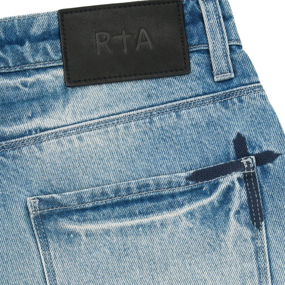 RtA Ricardo Slim Fit Jean 'Blue Steel' 3D Cross – TAKOUT®