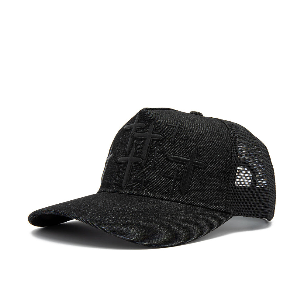 Gideon 'Black Cross' Trucker Hat
