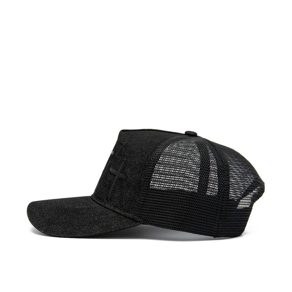 Gideon 'Black Cross' Trucker Hat