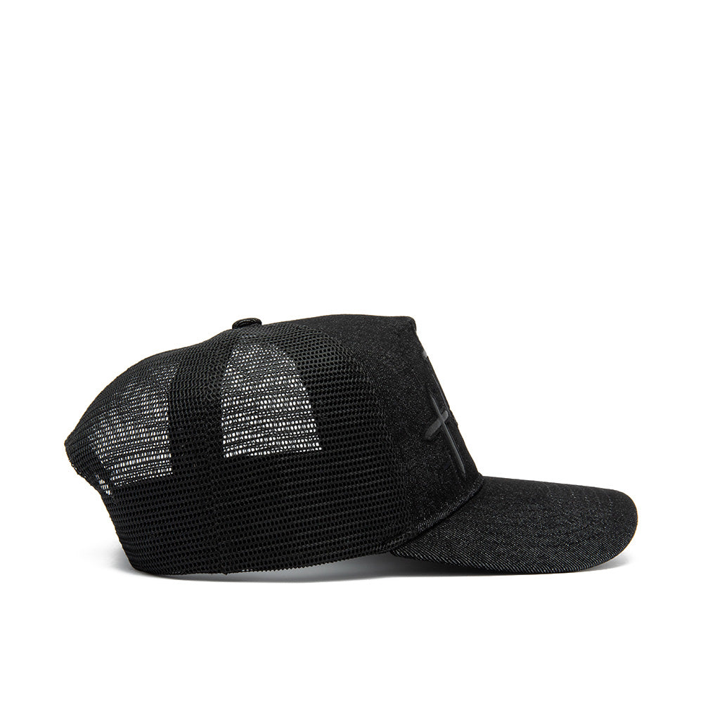 Gideon 'Black Cross' Trucker Hat