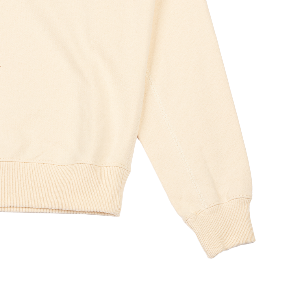 Made in USA Quarter Zip Pullover 'White'