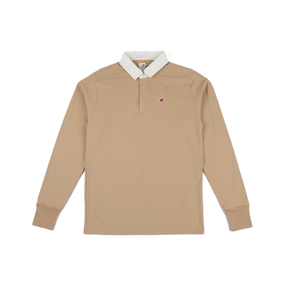 Made in USA Long Sleeve Polo 'Incense'