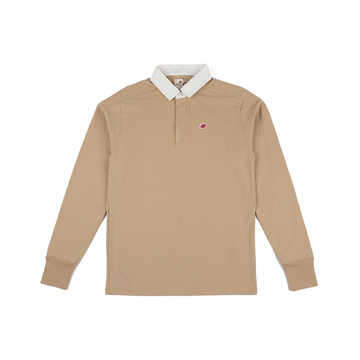 Made in USA Long Sleeve Polo 'Incense'