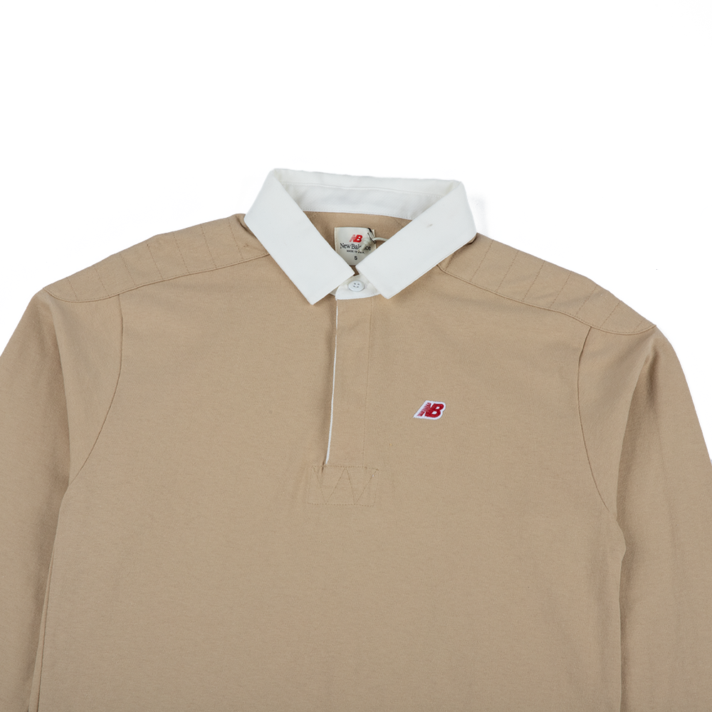 Made in USA Long Sleeve Polo 'Incense'