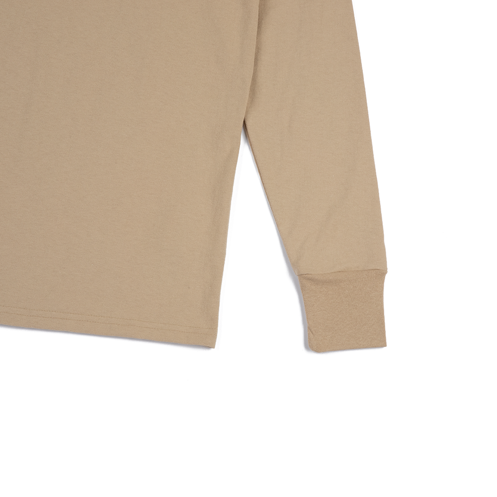 Made in USA Long Sleeve Polo 'Incense'