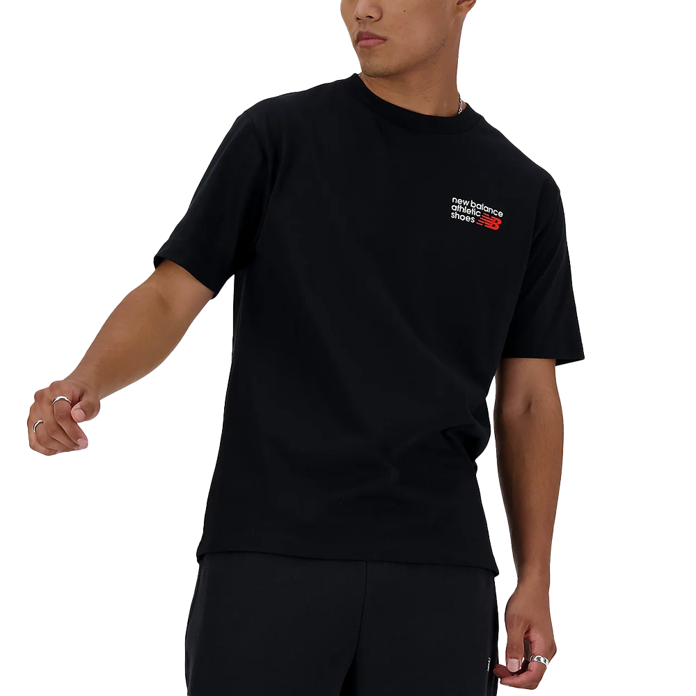 Athletics Premium Logo T-Shirt 'Black'