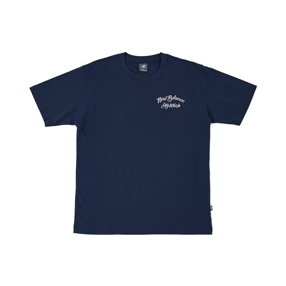 Athletics Relaxed League Tee'NB Navy'