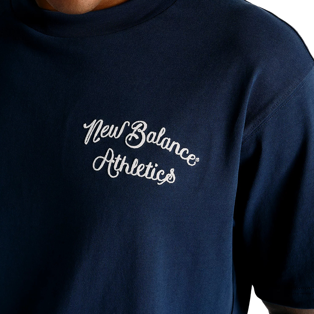 Athletics Relaxed League Tee'NB Navy'