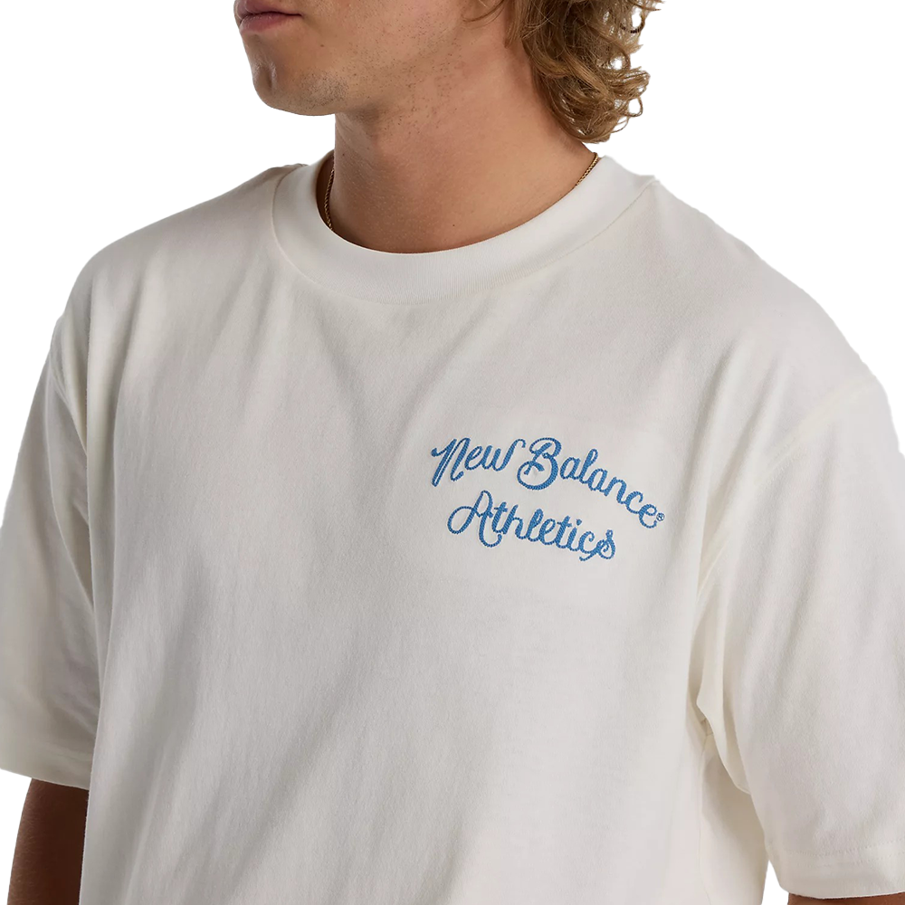 Athletics Relaxed League Tee'Sea Salt'