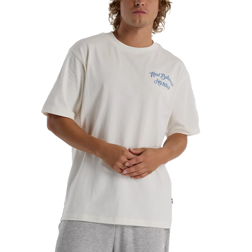 Athletics Relaxed League Tee'Sea Salt'