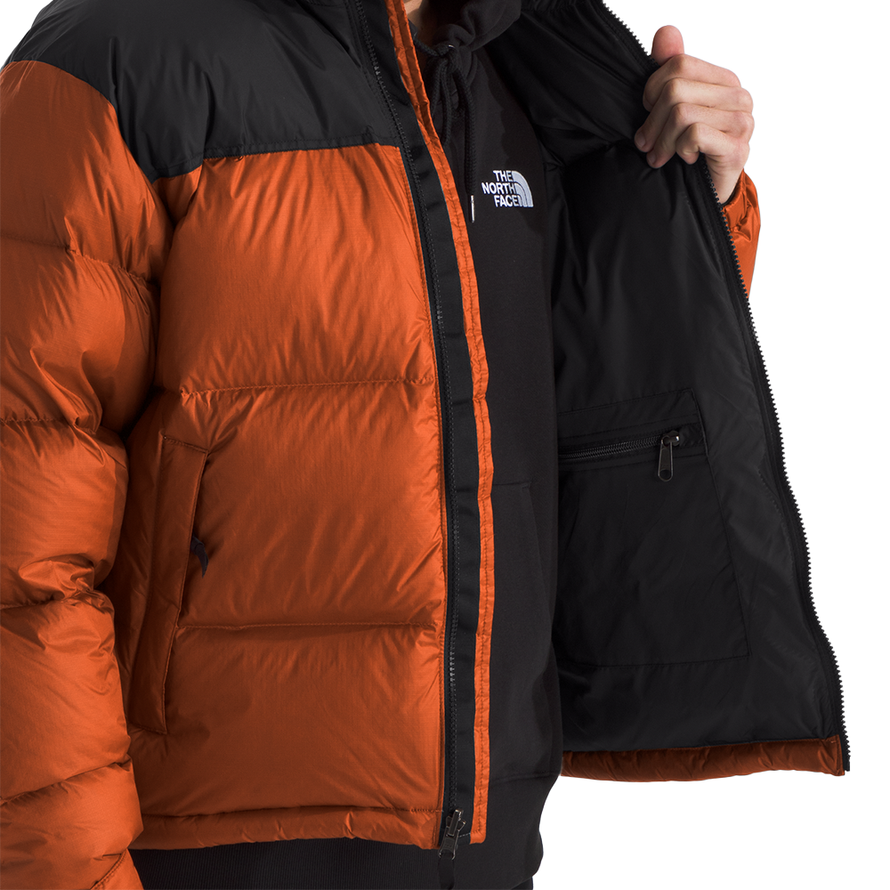 1996 Retro Nuptse Jacket 'Earthen Copper/TNF Black'