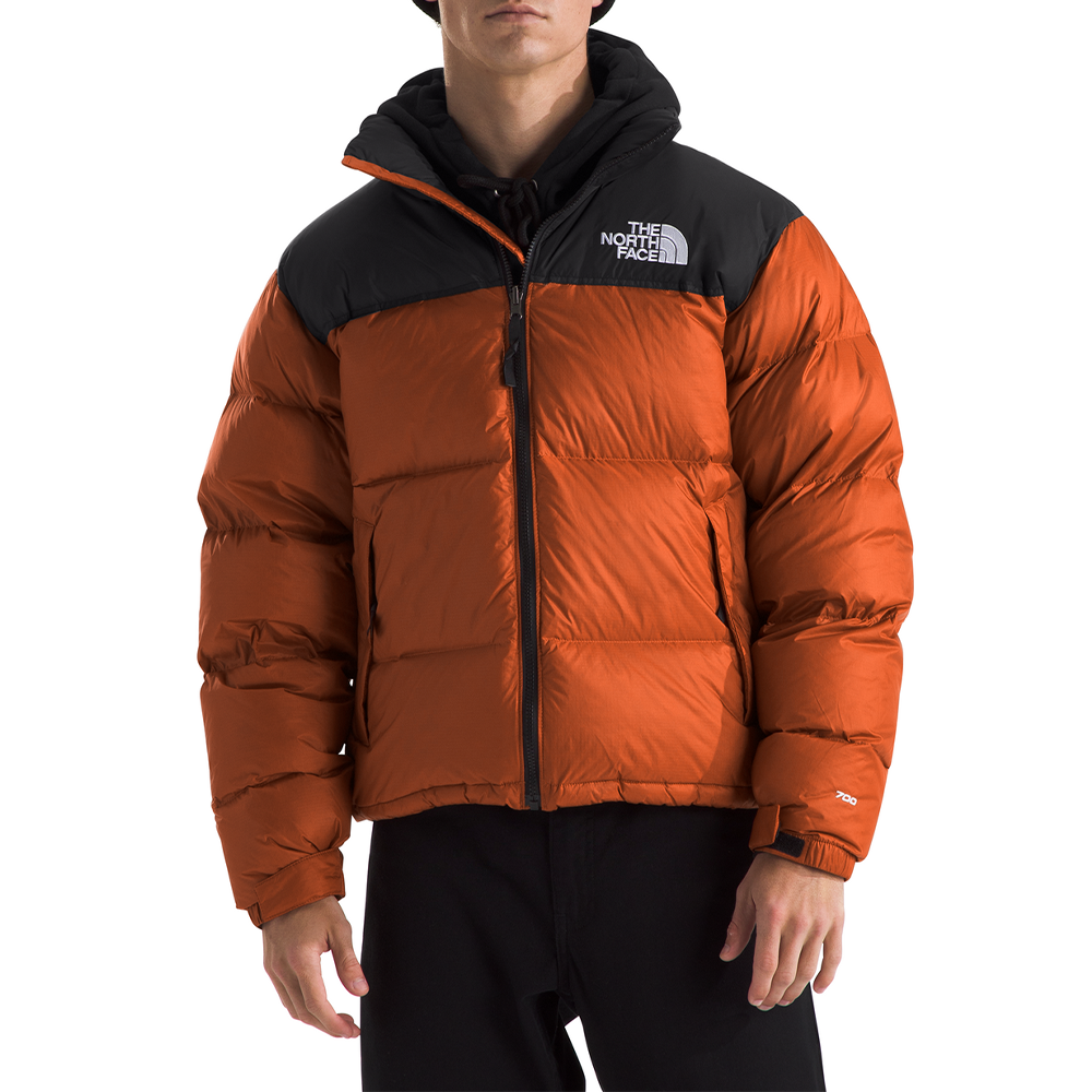 1996 Retro Nuptse Jacket 'Earthen Copper/TNF Black'