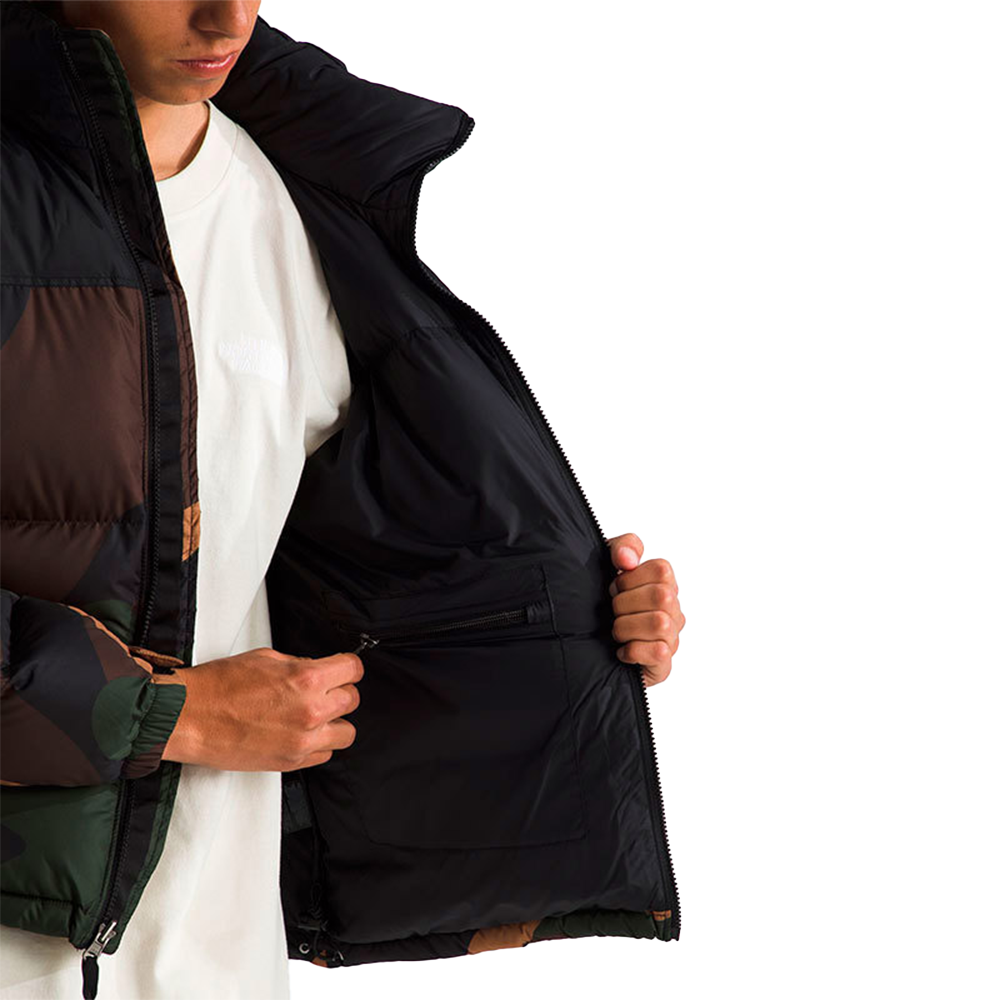 1996 Retro Nuptse Jacket 'Camo/TNF Black'