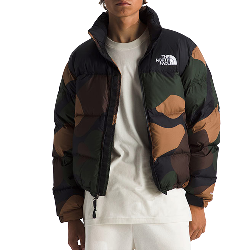 1996 Retro Nuptse Jacket 'Camo/TNF Black'