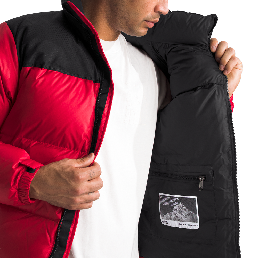 The North Face Men S 1996 Retro Nuptse Jacket Red M