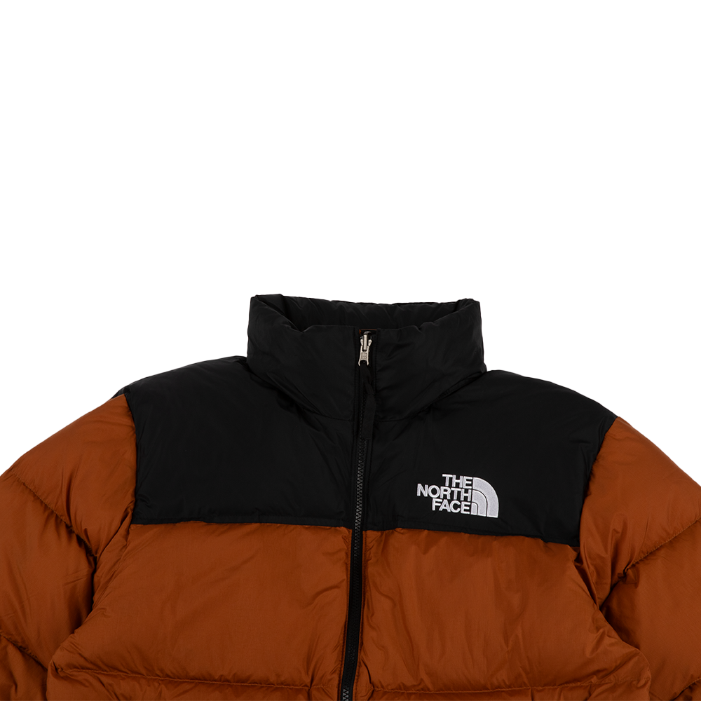 1996 Retro Nuptse Jacket 'Burnt Umber TNF Black'