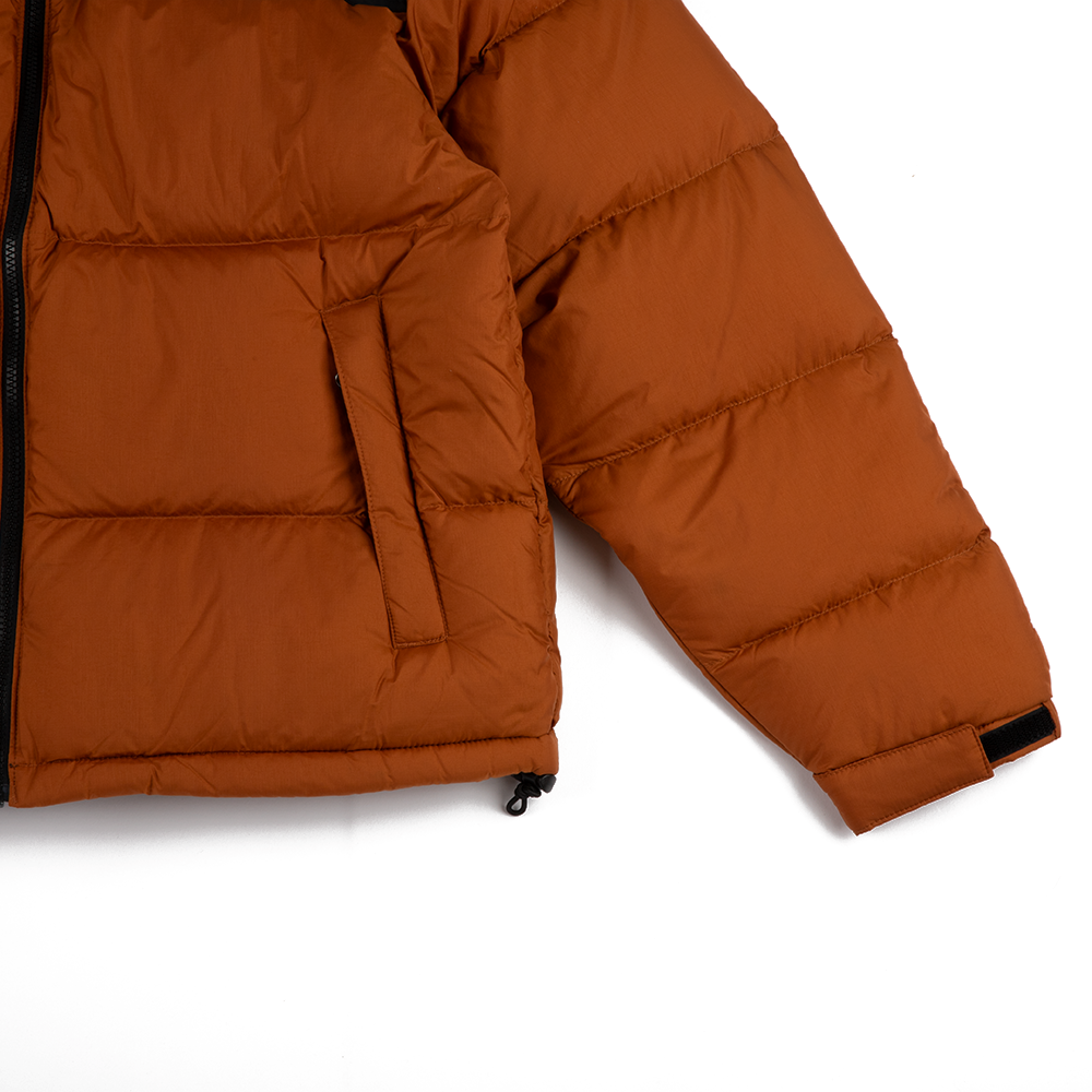 1996 Retro Nuptse Jacket 'Burnt Umber TNF Black'