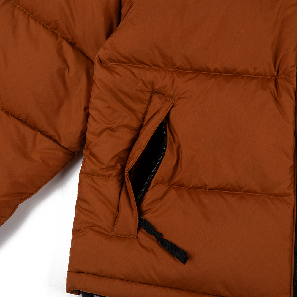 1996 Retro Nuptse Jacket 'Burnt Umber TNF Black'