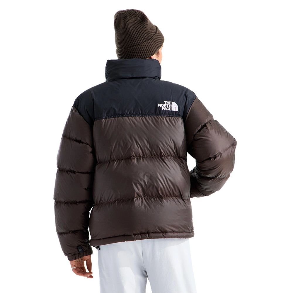1996 Retro Nuptse Jacket 'Dark Chestnut TNF Black'