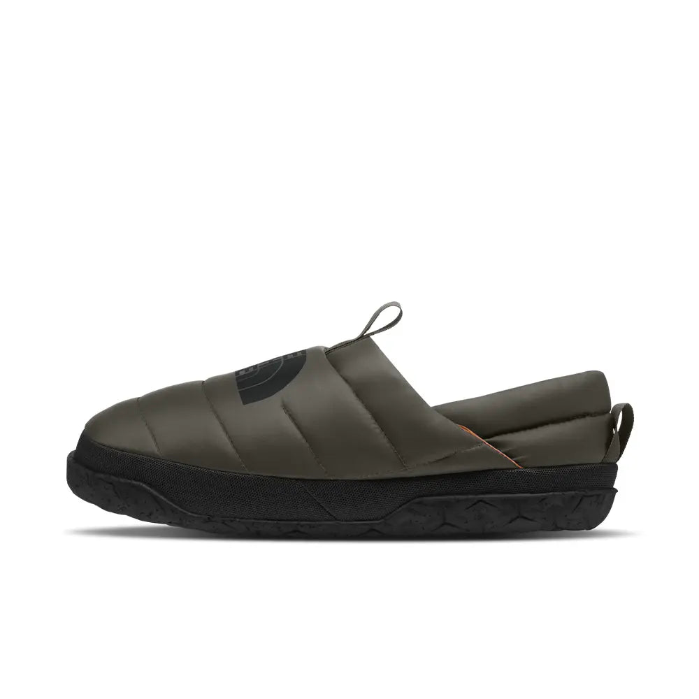 Nuptse Mules 'New Taupe Green/TNF Black'